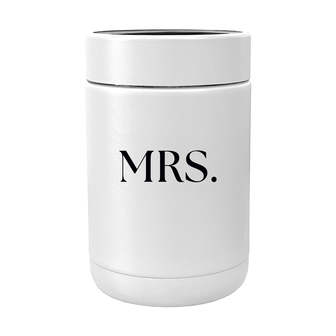 Wedding Collection Standard Font Mrs. Powder Coat Coolie