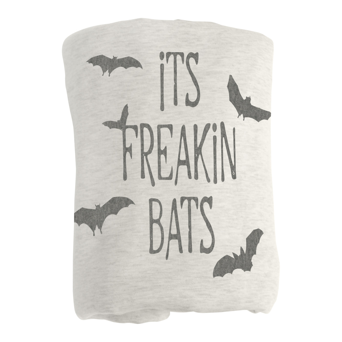 Halloween Sublimated Its Freaking Bats Sweatshirt Blanket
