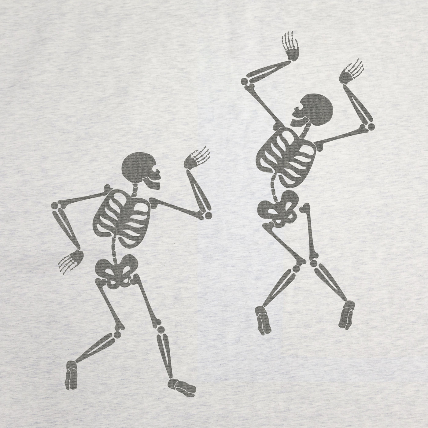 Halloween Sublimated Skeletons Sweatshirt Blanket