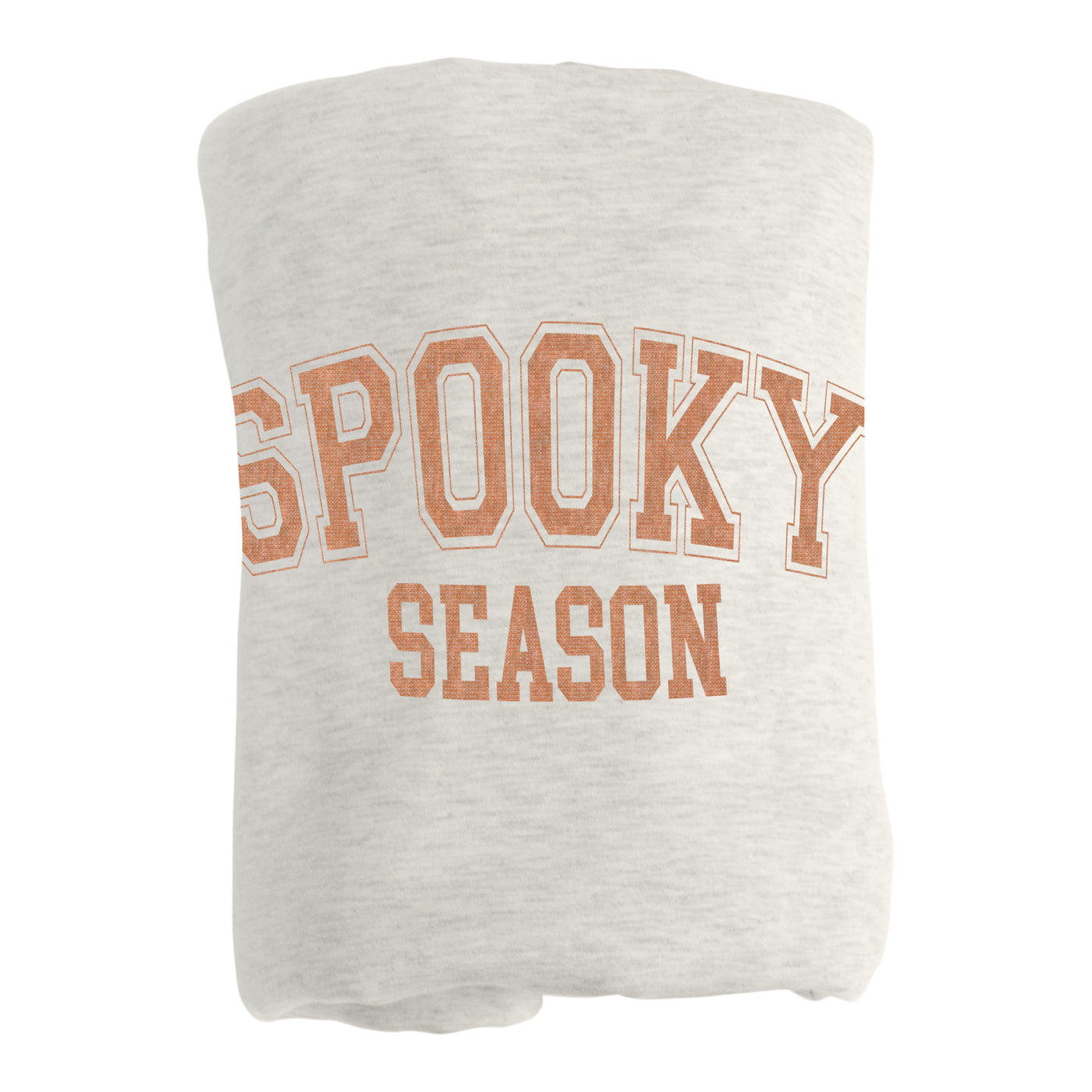 Halloween Sublimated Spooky Season Sweatshirt Blanket