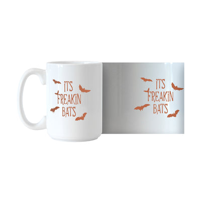Halloween 15oz Its Freaking Bats Sublimated Mug