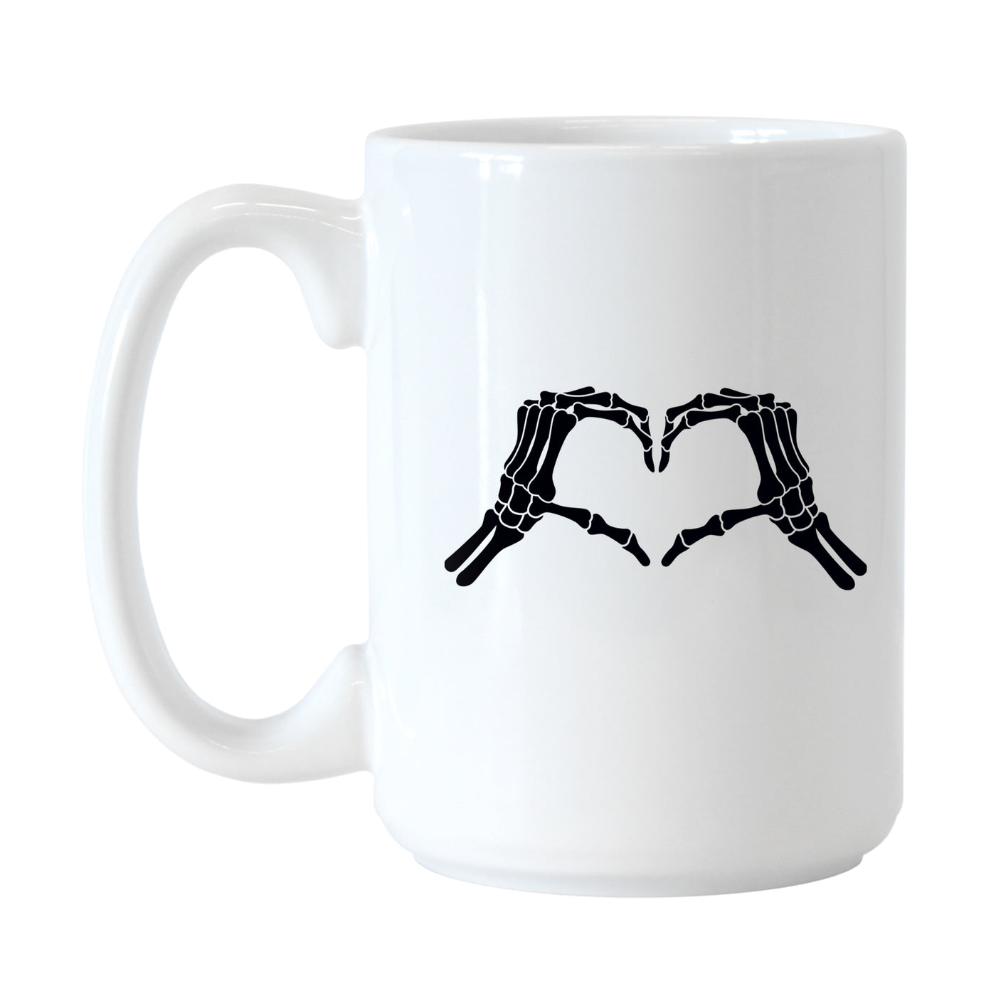Halloween 15oz Skeloton Heart Hand Sublimated Mug