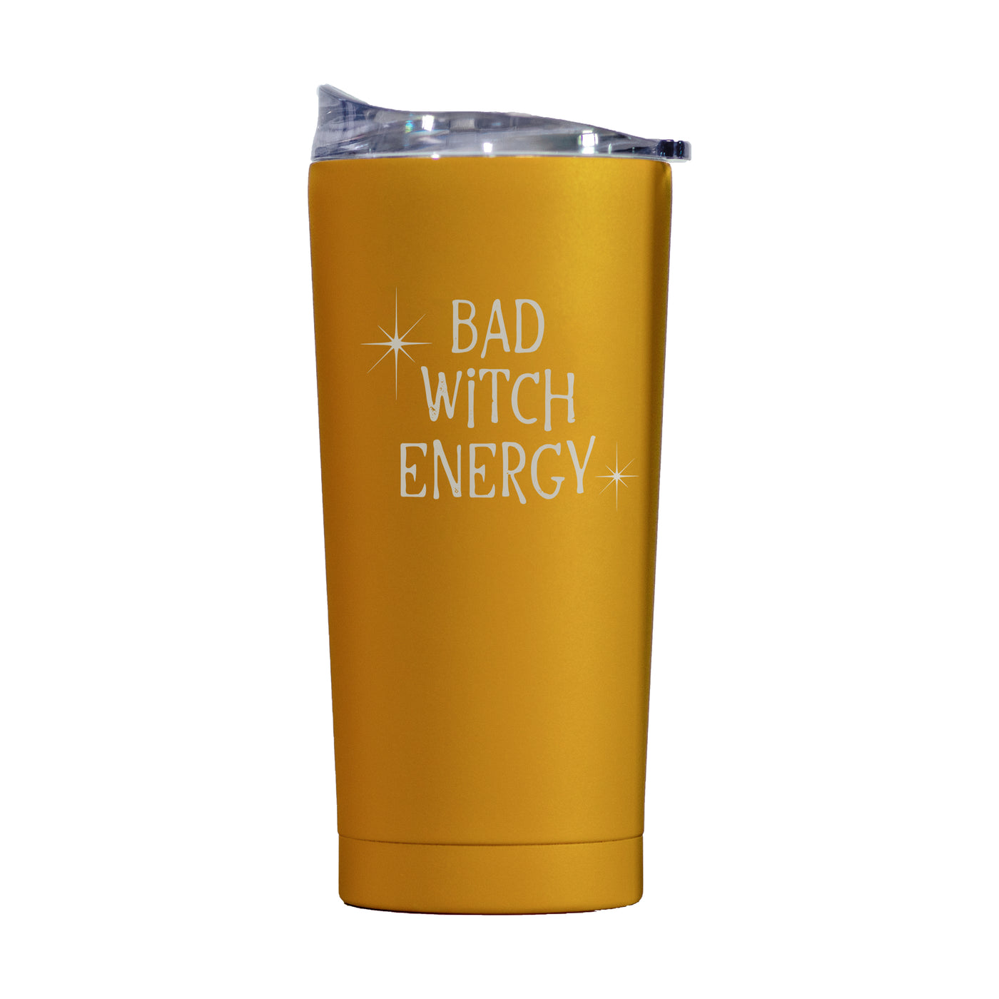 Halloween 20oz Bad Witch Energy  Powder Coat Tumbler