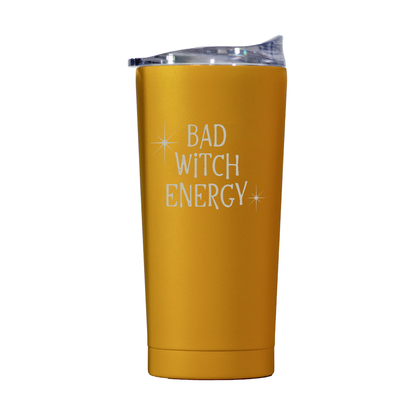 Halloween 20oz Bad Witch Energy  Powder Coat Tumbler