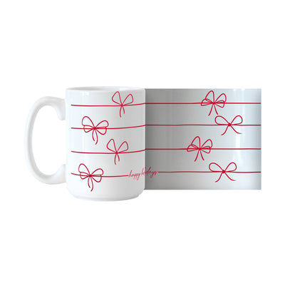 Christmas Ribbon 15oz Sublimated Mug