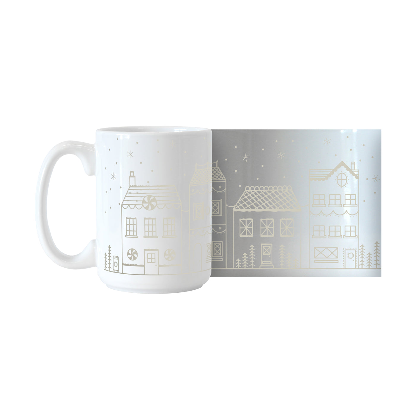 Christmas Village 15oz Sublimated Mug