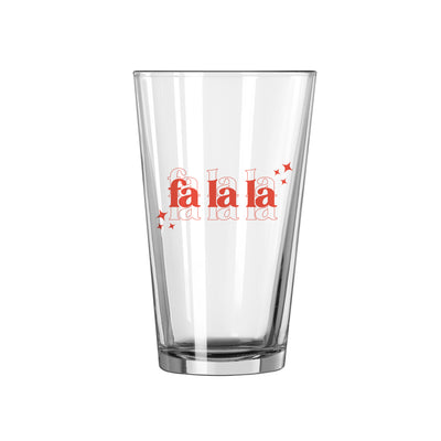 Christmas Falala 16oz Pint Glass
