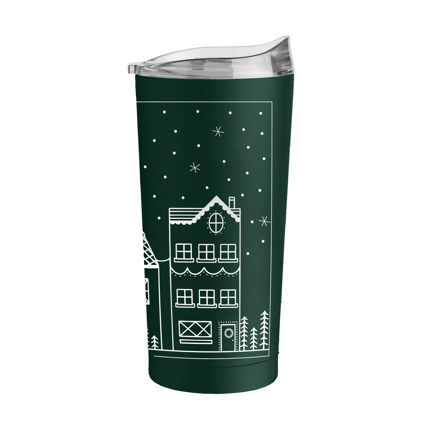 Christmas Village 20oz Powder Coat Tumbler