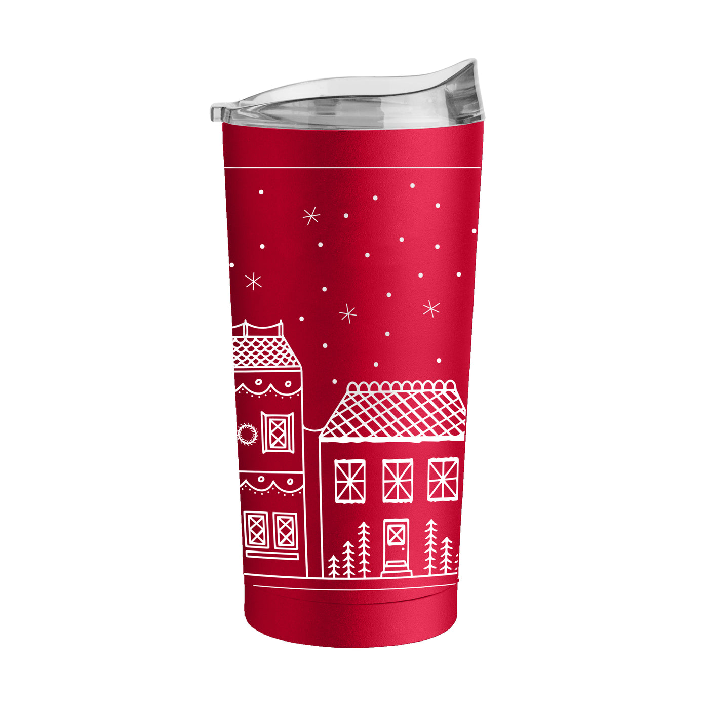 Christmas Village 20oz Powder Coat Tumbler