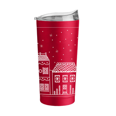 Christmas Village 20oz Powder Coat Tumbler