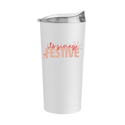Christmas Festive 20oz Powder Coat Tumbler