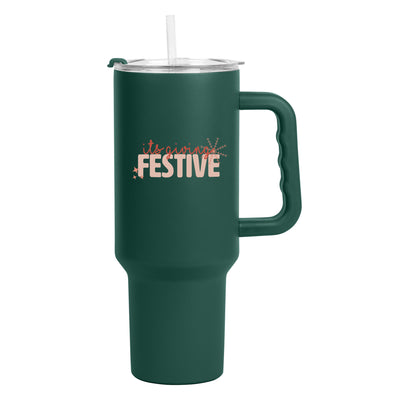 Christmas Festive 40oz PowderCoat Tumbler