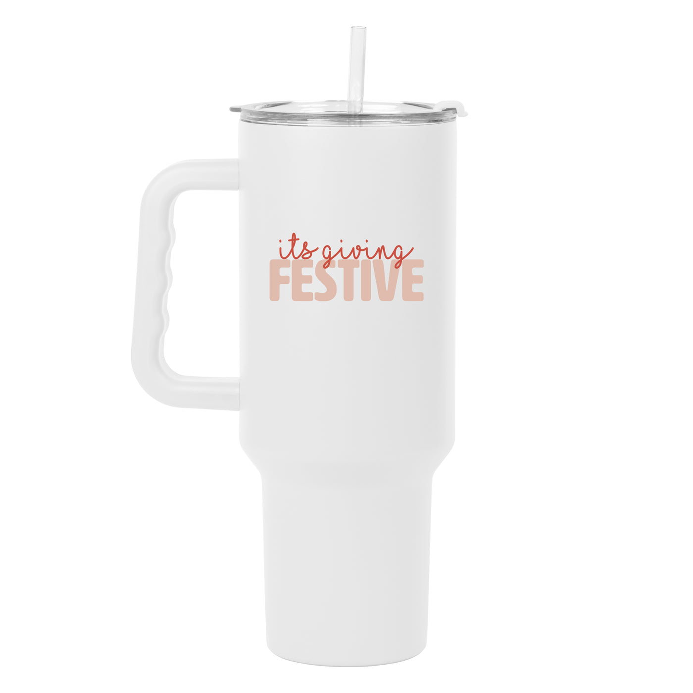 Christmas Festive 40oz PowderCoat Tumbler