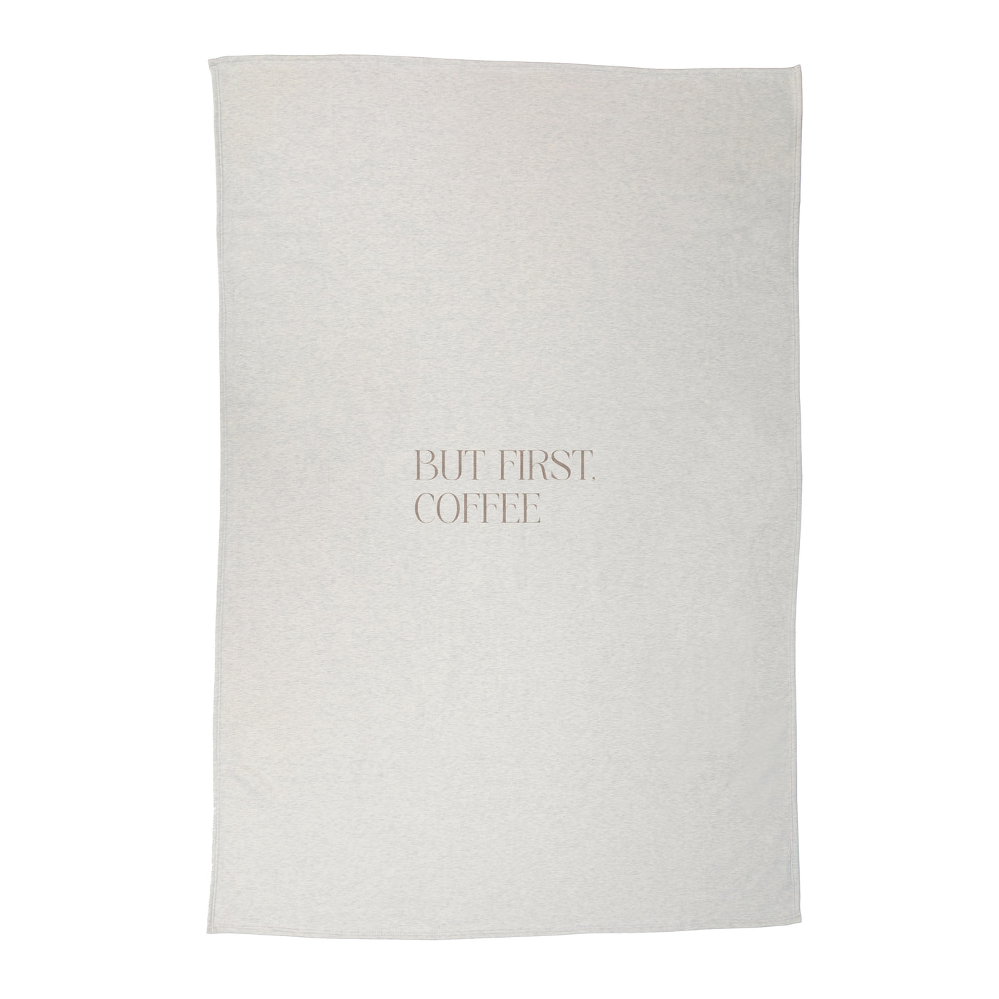 Just a Girl But First Coffee Sublimated Sweatshirt Blanket
