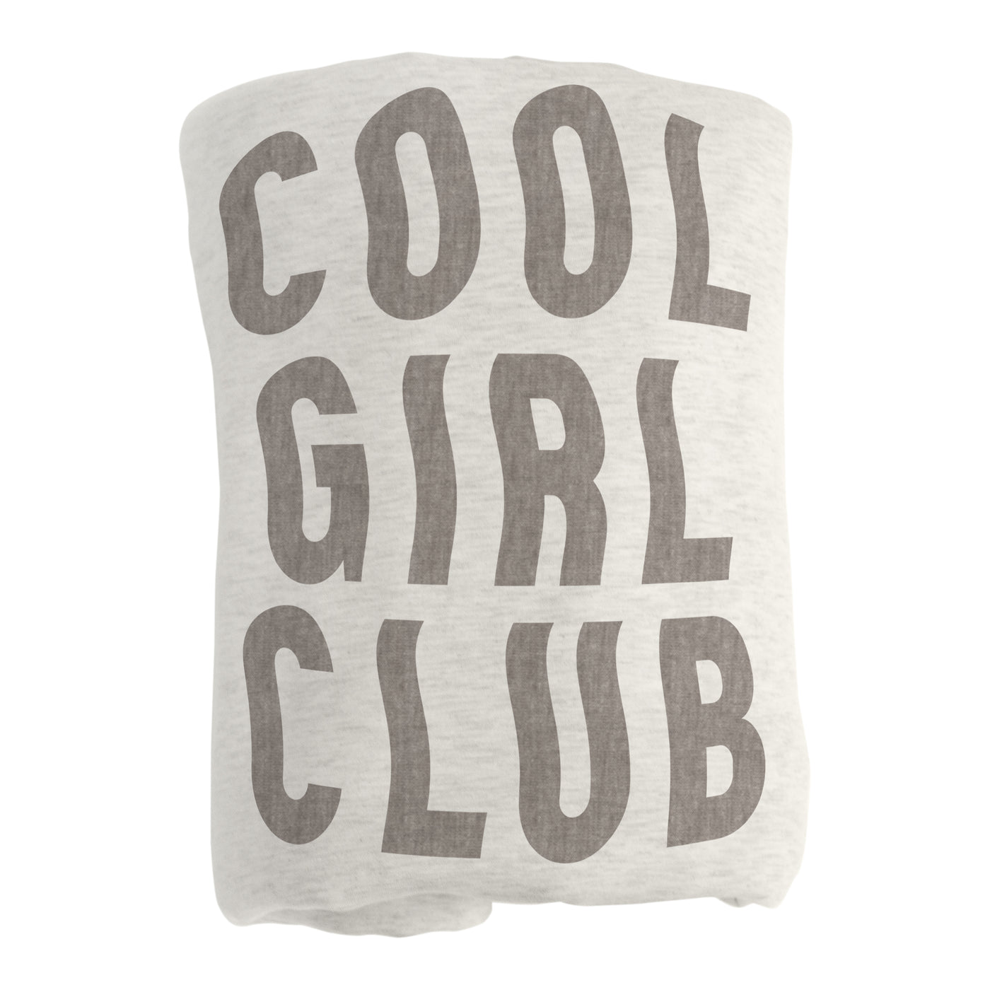 Just a Girl Cool Girl Cub Sublimated Sweatshirt Blanket