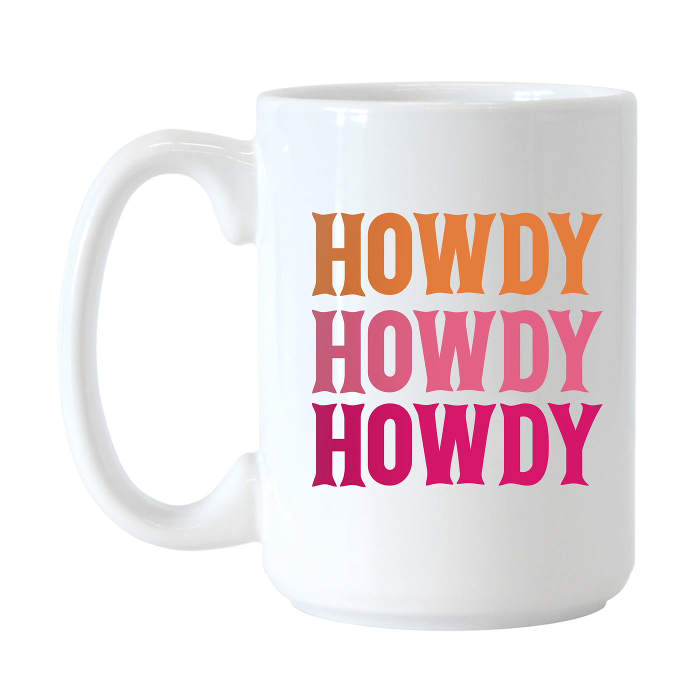 Just A Girl 15oz Howdy Sublimated Mug