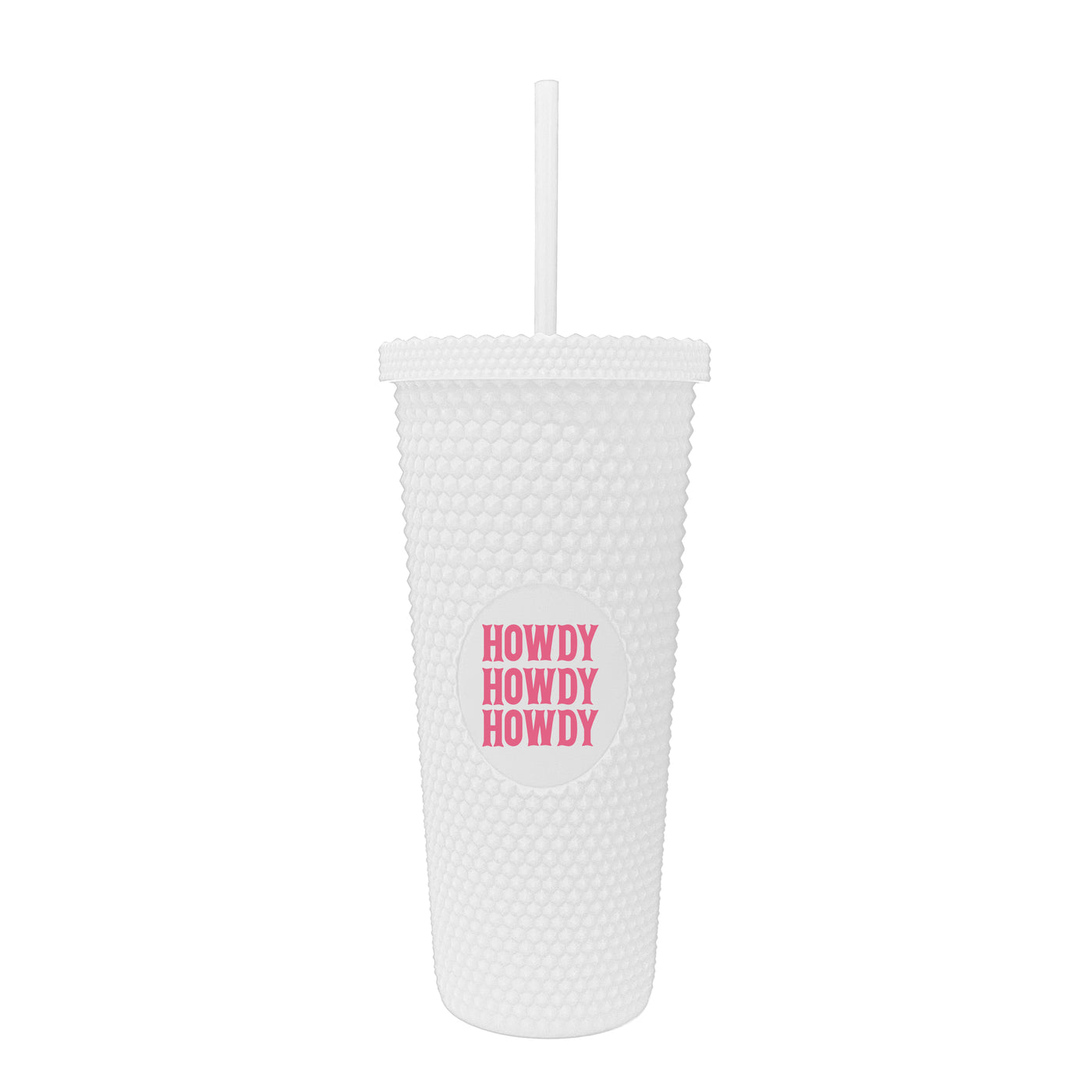 Just A Girl 24oz Howdy Studded Tumbler