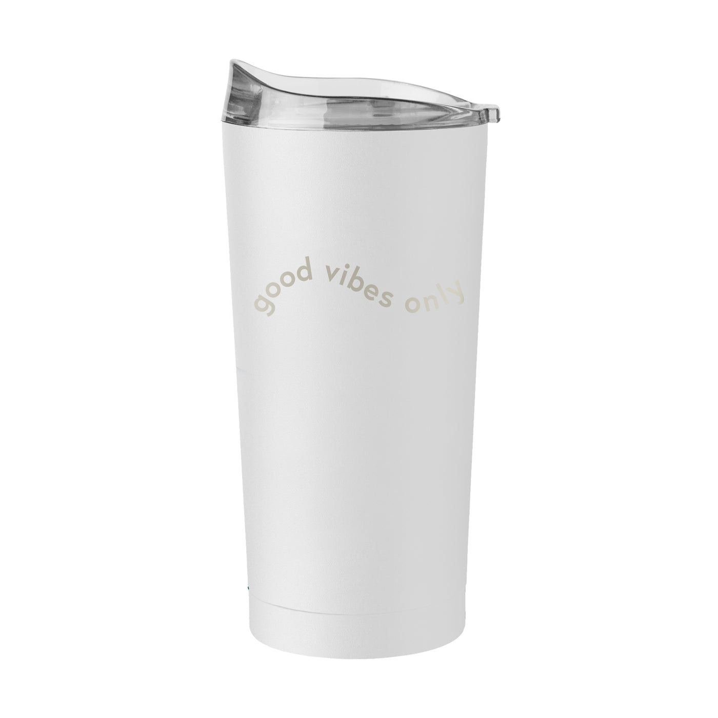 Just a Girl Good Vibes Only 20oz Powder Coat Tumbler