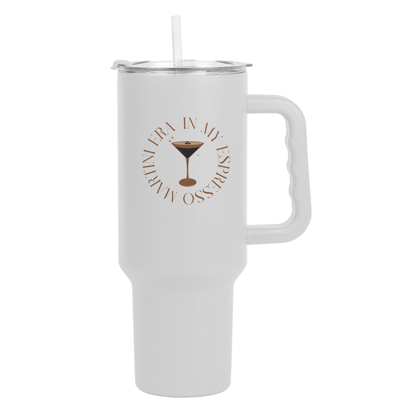 Just a Girl Espresso Martini 40oz Powder Coat Tumbler