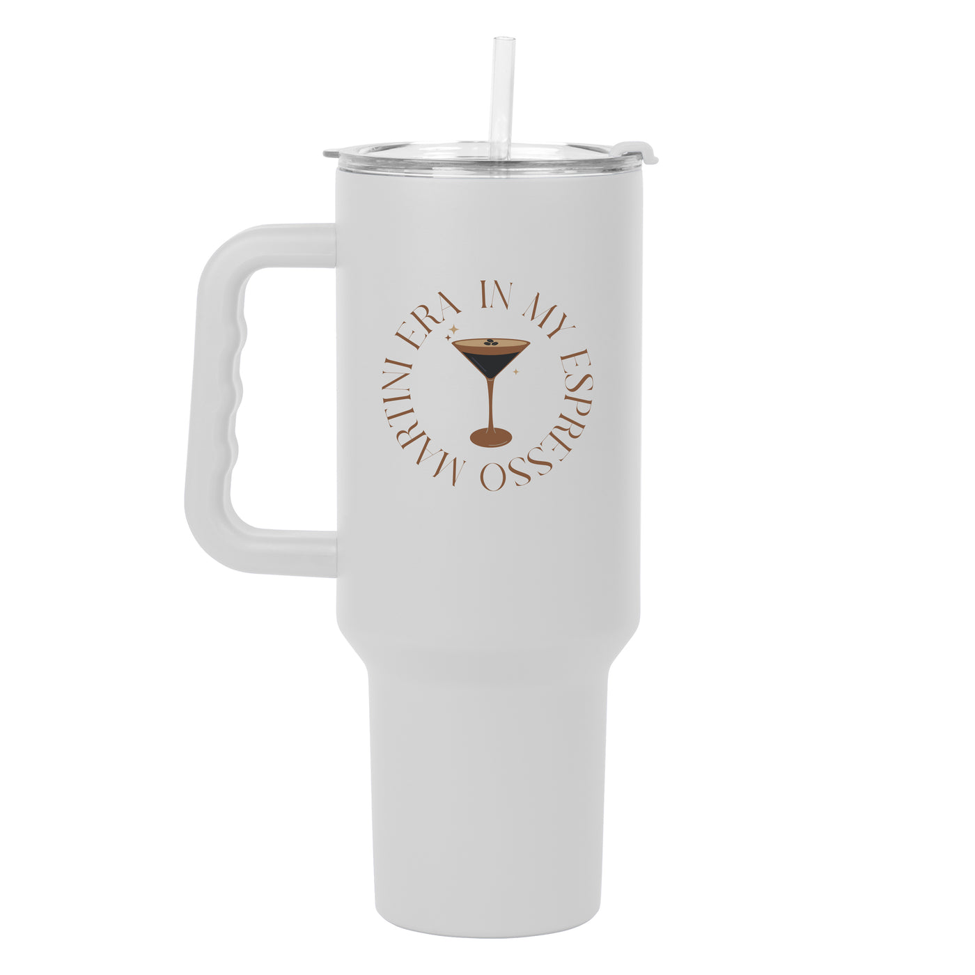 Just a Girl Espresso Martini 40oz Powder Coat Tumbler