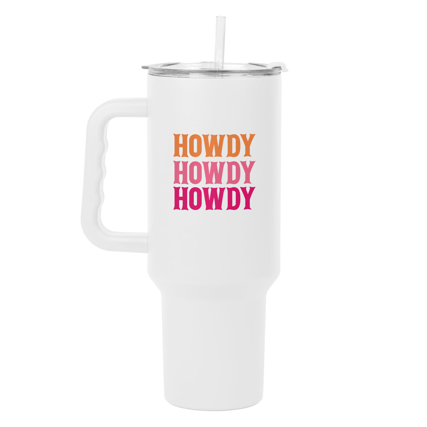 Just A Girl 40oz Howdy Powder Coat Tumbler