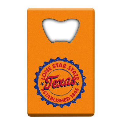 Texas State of Credit Card Bottle Opener