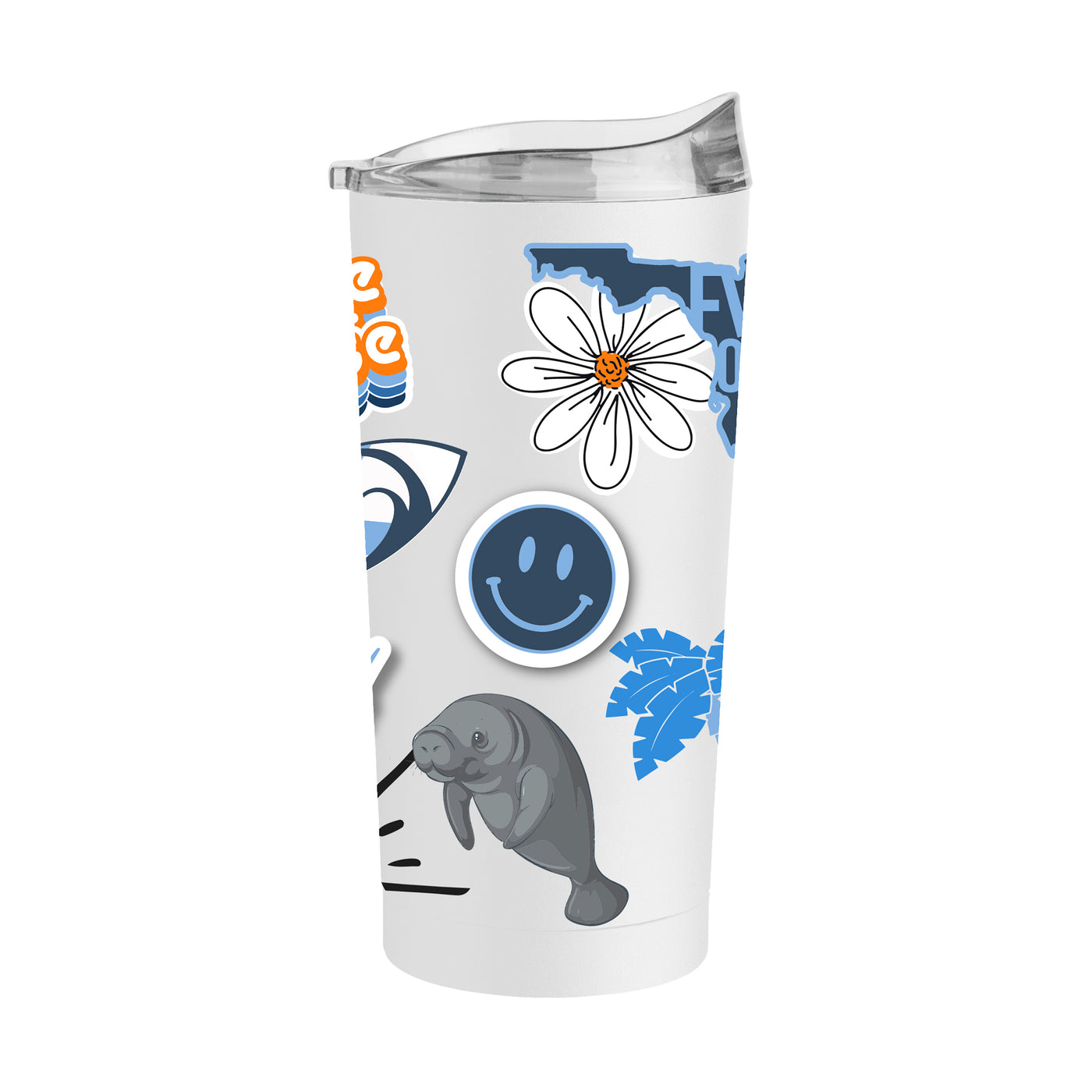 State of Florida 20oz Native Powder Coat Tumbler
