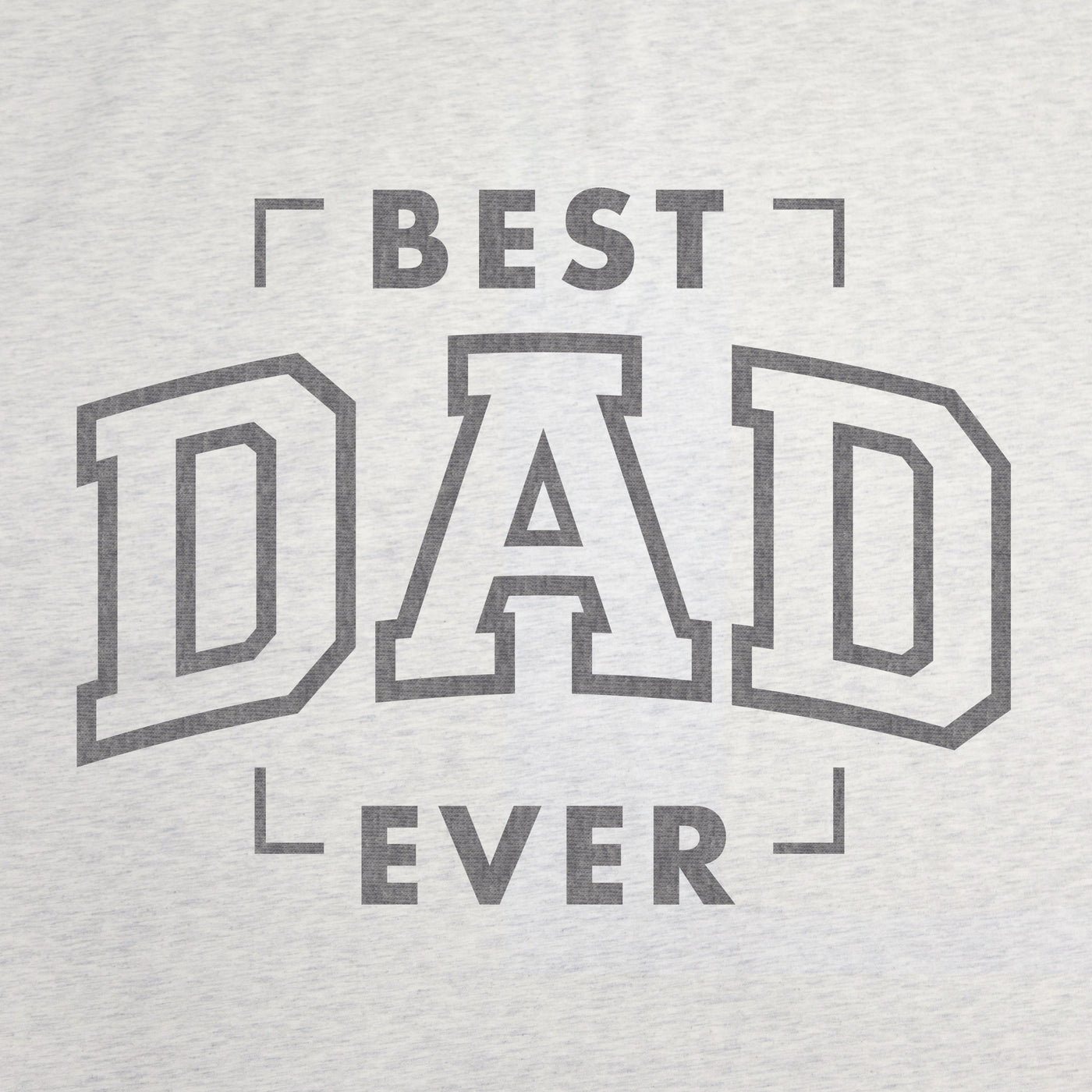 Father's Day Best Dad Ever Sublimated Sweatshirt Blanket