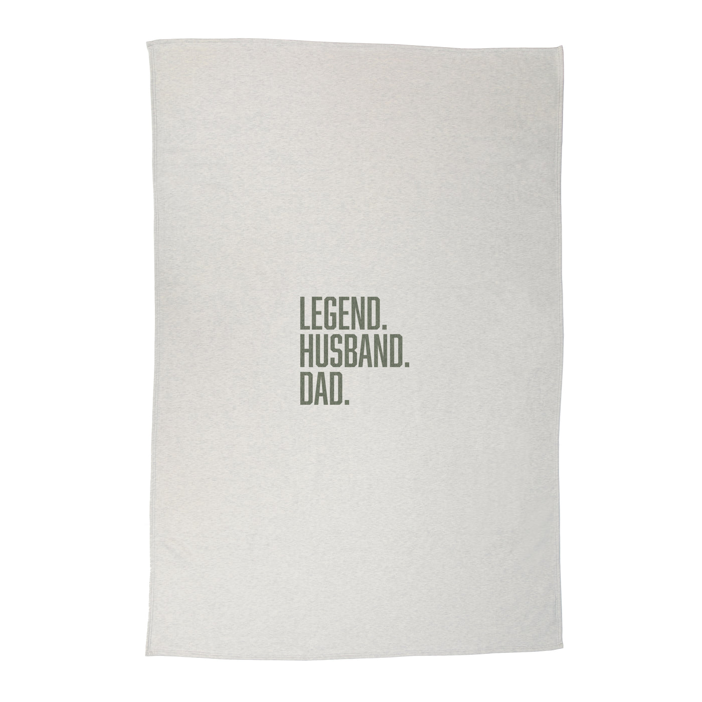 Father's Day Legend Husband Dad Sublimated Sweatshirt Blanket