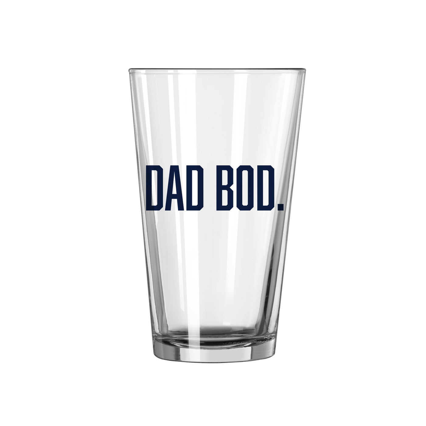 Father's Day Dad Bod 16oz Pint Glass