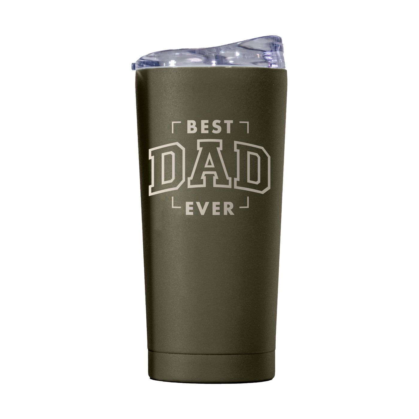 Father's Day Best Dad Ever 20oz Powder Coat Tumbler