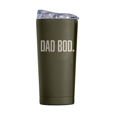 Father's Day Dad Bod 20oz Powder Coat Tumbler