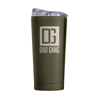 Father's Day Dad Gang 20oz Powder Coat Tumbler