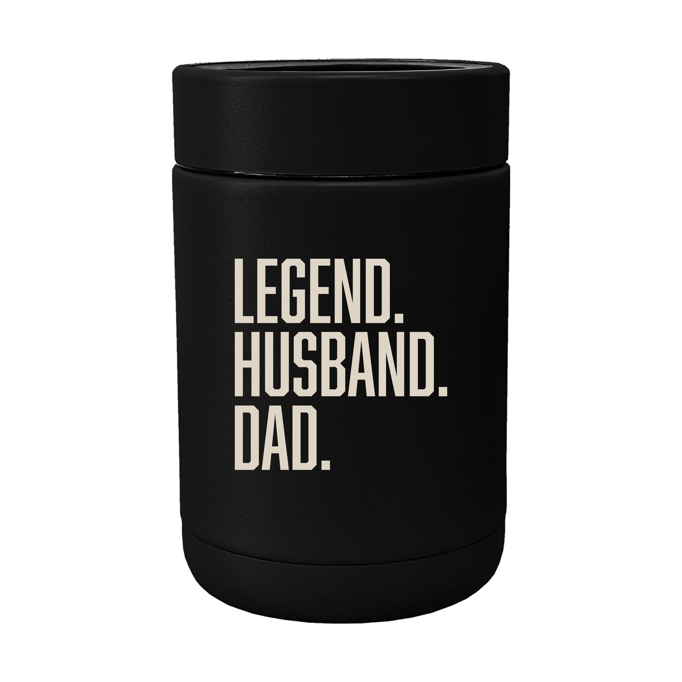 Father's Day Legend Husband Dad Powder Coat Coolie