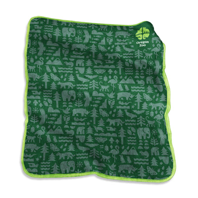 Oregon Zoo Raschel Throw