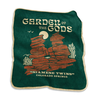 Garden of the Gods Raschel Throw