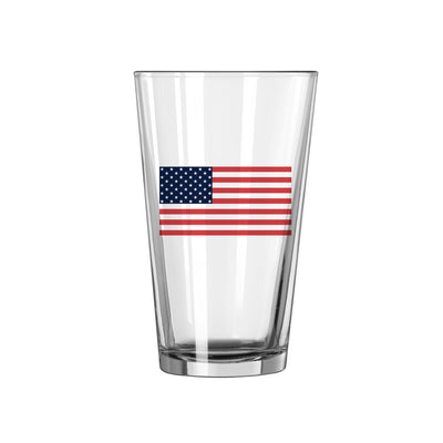 4th of July 16oz American Flag Pint Glass