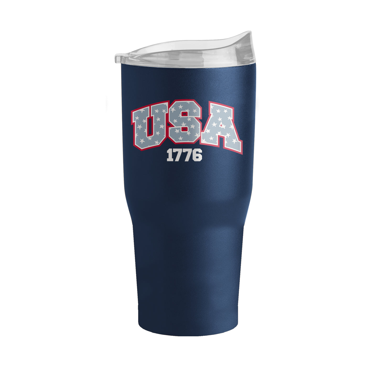 4th of July 30oz Navy USA Powder Coat Tumbler