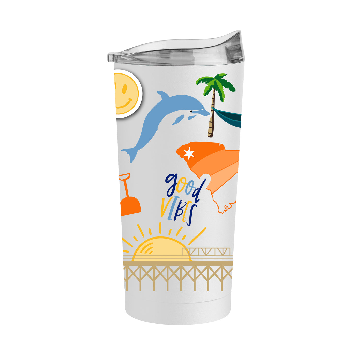 North Myrtle Beach 20oz Native Powder Coat Tumbler