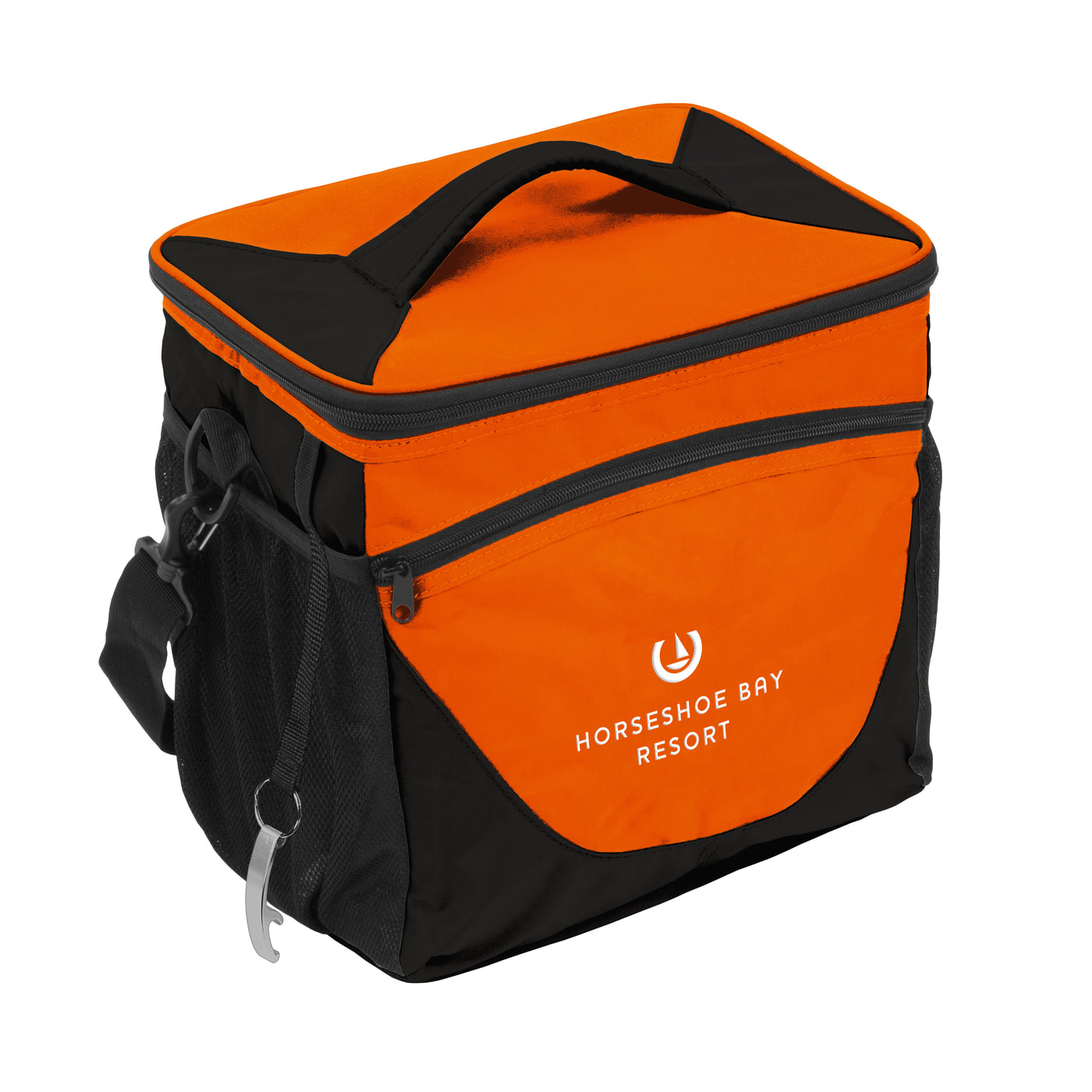 Horseshoe Bay Resort Orange 24 Can Cooler