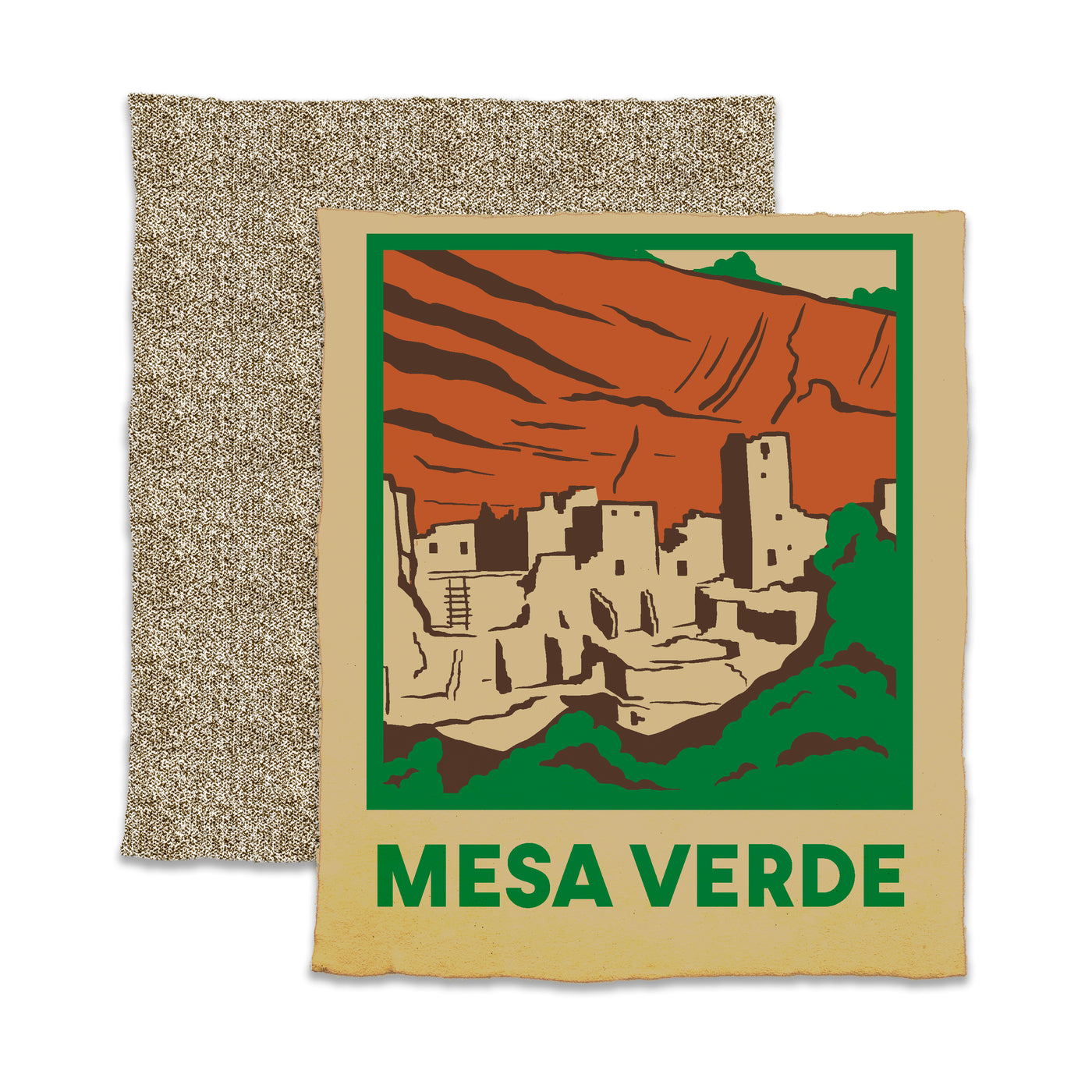 Mesa Verde National Park Cliff Dwellings Luxe Dreams Throw
