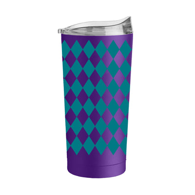 Mardi Gras Purple 20oz Diamond Powder Coat Tumbler