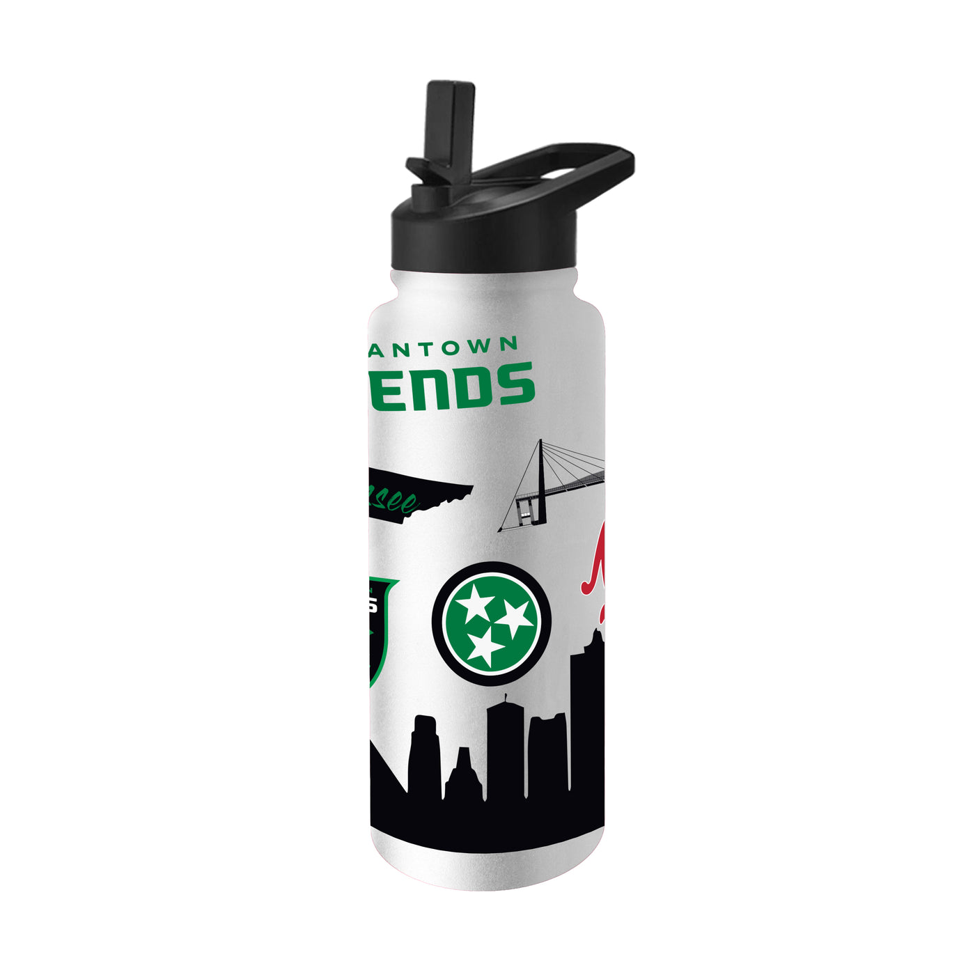 Germantown Legends Soccer Club 34oz Native Quencher Bottle