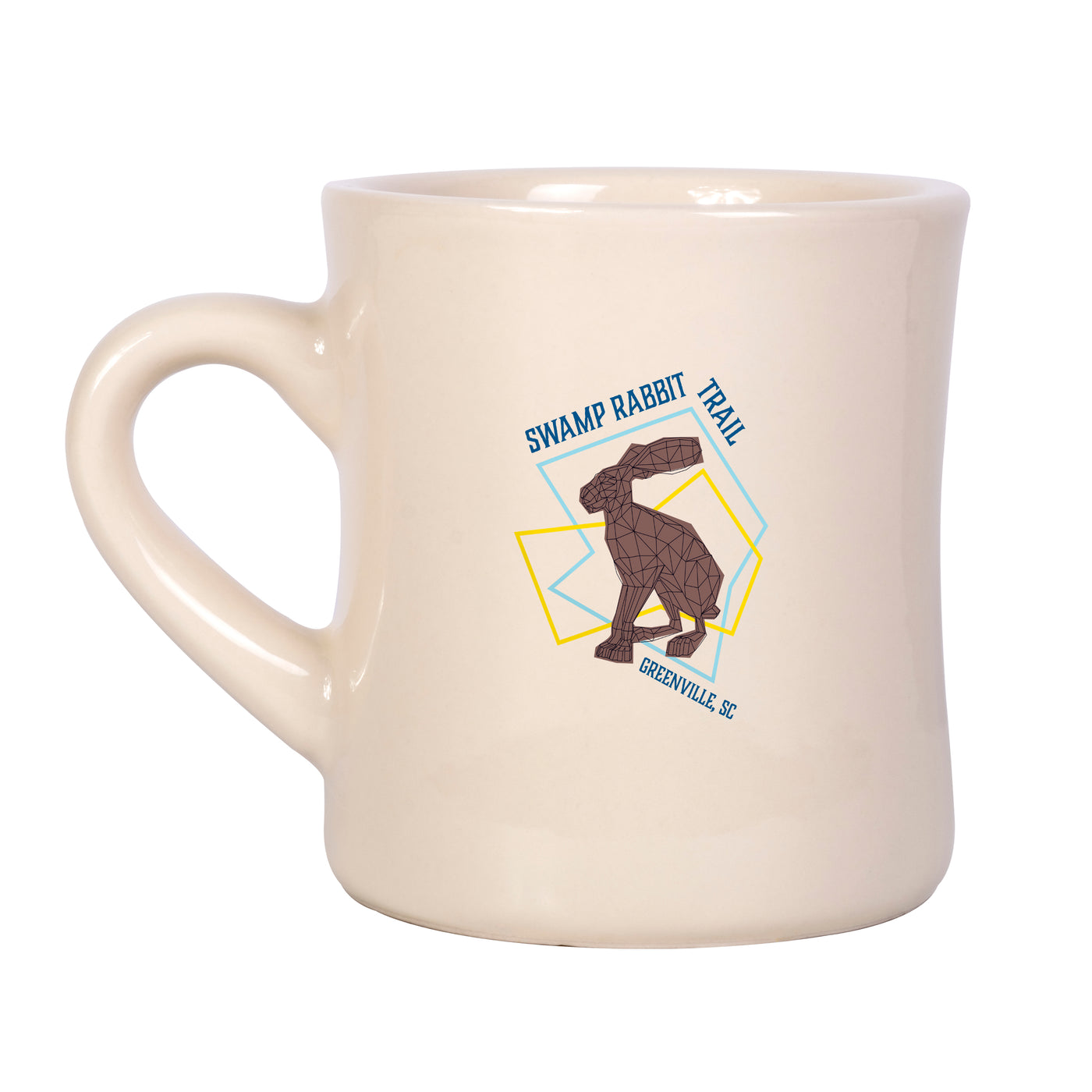 Greenville South Carolina 12oz Swamp Rabbit Trail Diner Mug