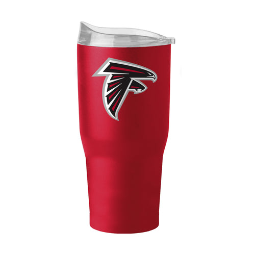 Atlanta Falcons 30oz Flipside Powder Coat Tumbler, durable drinkware with team logo and vibrant red and black design.
