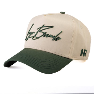Logo Brands Green Logo Brands Script Hat