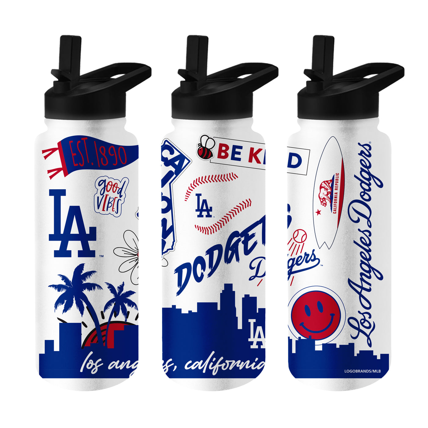 MLB LAドジャース トレーニングシューズ W8新品未使用品 Los Angeles Dodgers 34oz Native Quencher Bottle