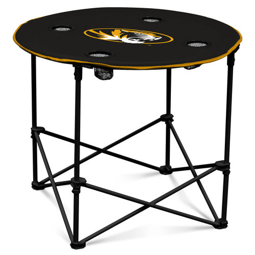 Missouri Round Table by Logo Brands, durable furniture piece with a smooth wooden surface and sturdy legs.