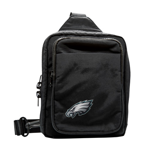 Philadelphia Eagles Dash Pack bag with team logo and design, made by Logo Brands, for carrying essentials in sports and travel.
