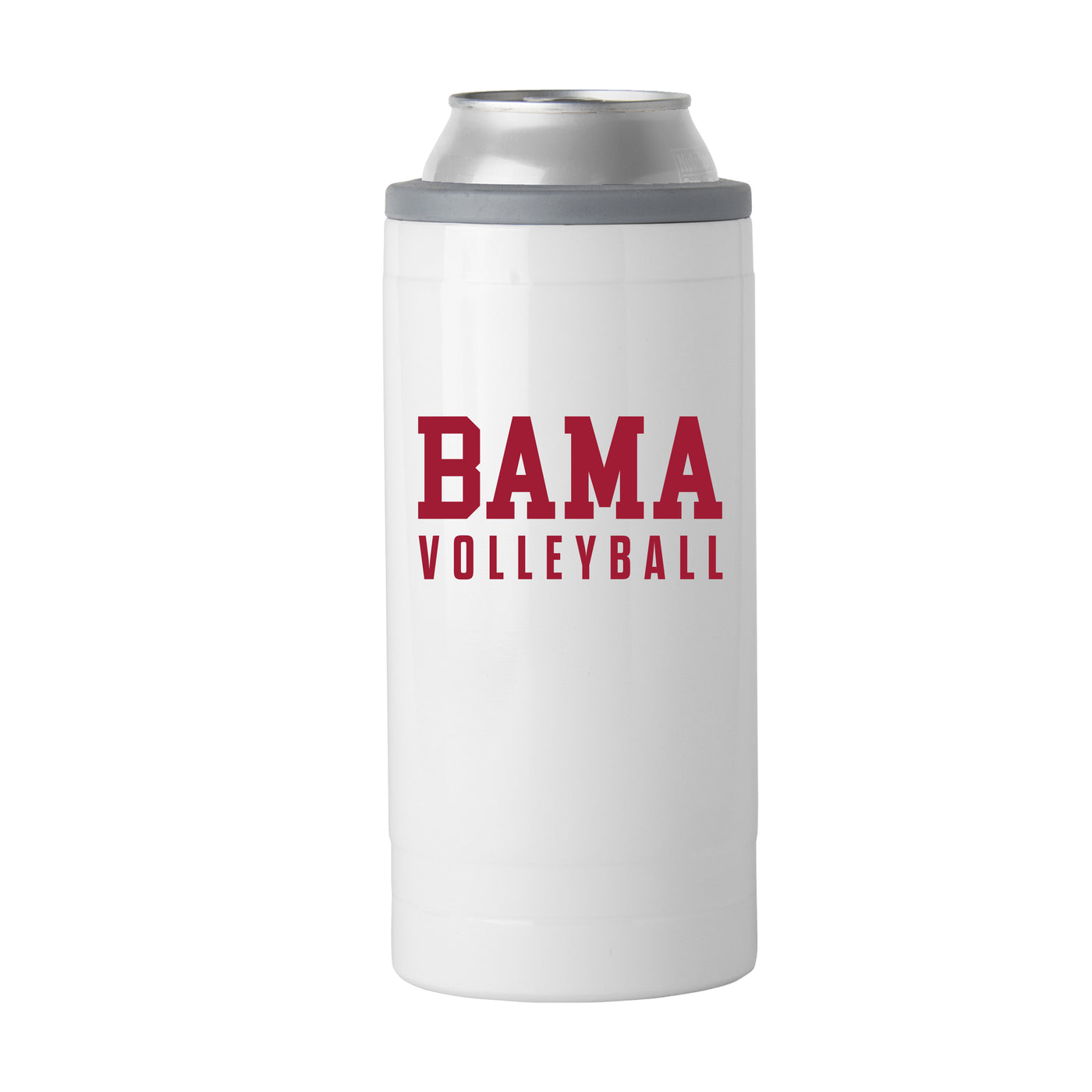 Alabama Volleyball 12oz Slim Can Coolie